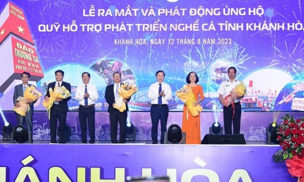 Establishment of the Khanh Hoa Fisheries Development Support Fund